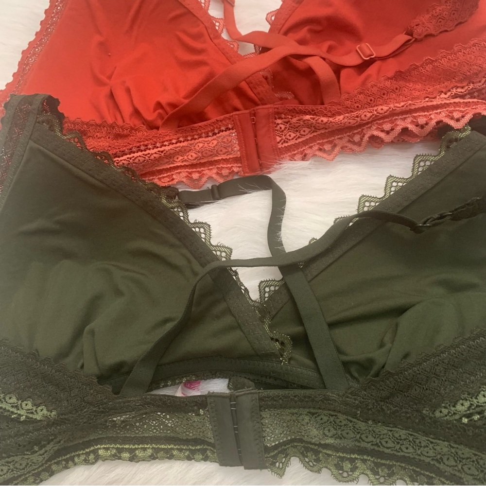 No Boundaries 2 Lace Crossback Bralettes - Picture 6 of 11
